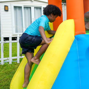 บ้านลมเป่าลมพร้อมสไลเดอร์ ปราสาทลมเด้งดึ๋ง ของเล่นเด็กอเนกประสงค์ สำหรับเล่น<span class=keywords><strong>น้ำ</strong></span> ผ้า Oxford 420D+840D ลดราคาพิเศษ - Product Image 5