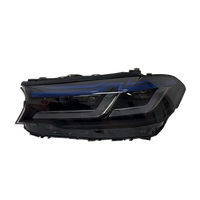 Adapté pour BMW Série 5 G30 G38 18-20 M5 Thunder Double Blue Eyebrow LED Phare avant Accessoires automobiles