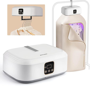 ミニスチームアイアンポータブル衣類乾燥機スマート電気折りたたみ式空気乾燥機衣類速乾性int - Product Image 1