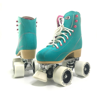 Chaussures à roulettes d'extérieur unisexes Freestyle Roues en PE durables Roulements ABEC-11 - Absorption des chocs Imperméable Patins pour patinoire