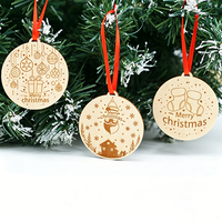 9 pièces de nouveaux ornements suspendus pour arbre de Noël, plaques décoratives, pendentifs, étiquettes