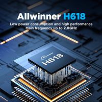 Kit de carte de développement K2B Allwinner H618 Quad Core 64 bits ordinateur à carte unique 2G LPDDR4 8G EMMC prend en charge WiFi 5 BT 5.2