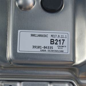 Brandneue Elantra REINA Forte K2 K3 Soul I30 ME17.9.11.1 ECU Computer platine 39101-04335 Motor teile - Product Image 3