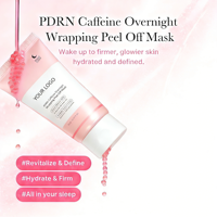 ADN de saumon Anti-âge Rides Caféine Hydro Nuit Peau Repulpée Collagène Rose PDRN ADN de saumon Masque Peel Off Visage