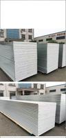 Panneau sandwich ondulé en aluminium-zinc, anti-corrosion, haute qualité, vente directe d'usine, panneau de toiture sandwich ondulé
