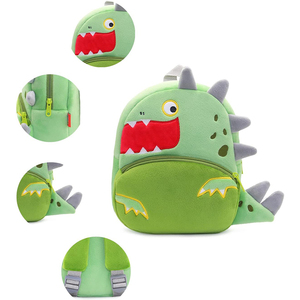 U931, venta al por mayor, <span class=keywords><strong>mochila</strong></span> suave bonita y resistente para niños pequeños, Mini bolsa de viaje de dibujos animados de <span class=keywords><strong>animales</strong></span> de felpa para bebés de 2 a 6 años, <span class=keywords><strong>mochila</strong></span> escolar para guardería para niños - Product Image 4