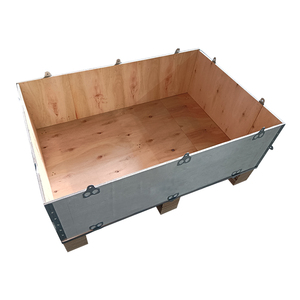 Boîte personnalisée en contreplaqué <span class=keywords><strong>transport</strong></span> exportation sans fumigation boîte amovible en contreplaqué de coin en métal sans clou - Product Image 3