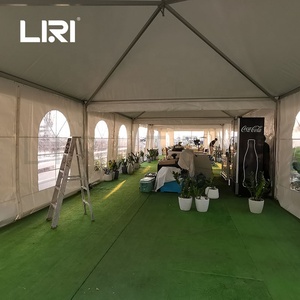 Gazebo Portatile Bianco per Esterni, Tenda da Spiaggia, Campeggio e Giardino, Pagoda 6x6 - Product Image 5