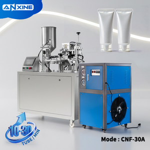 Machine de remplissage et de scellage de tubes semi-automatique pour gels plastiques laminés, nettoyant facial, gel d'<span class=keywords><strong>aloe</strong></span> <span class=keywords><strong>vera</strong></span>, gel capillaire - Product Image 1