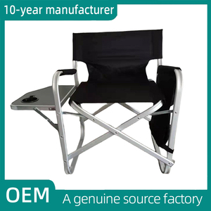 Leader Silla plegable <span class=keywords><strong>de</strong></span> aluminio para <span class=keywords><strong>director</strong></span> <span class=keywords><strong>de</strong></span> películas para eventos Silla corta <span class=keywords><strong>de</strong></span> <span class=keywords><strong>director</strong></span> con mesa <span class=keywords><strong>de</strong></span> té y bolsa - Product Image 2