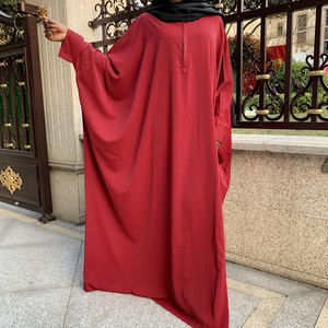Vente en Gros Nouveau 15 Couleurs 2 Pièces Ensemble <span class=keywords><strong>de</strong></span> Femmes Prière Khimar Nida Jilbab Abaya Robe Musulmane - Product Image 3