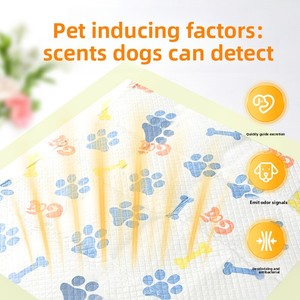 Venta Directa de Fábrica: Almohadillas Desechables para Entrenamiento de Mascotas, Tapetes de Alta Absorción para Orina de Perros, Fabricante, <span class=keywords><strong>Compra</strong></span> a Granel Personalizada - Product Image 4