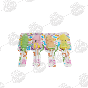Caramelle Gommose Halal a Forma di Animali Marini e Insetti, Lecca-lecca alla Frutta, Caramelle Masticabili per Bambini, Confezione all'Ingrosso - Product Image 3