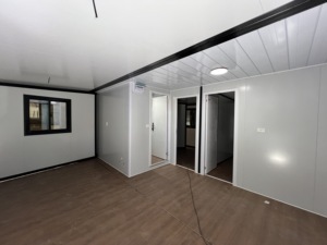 <span class=keywords><strong>Casa</strong></span> Contenedor Expandible de Acero de 20 Pies, 1 Baño, 2 Dormitorios, Placa de <span class=keywords><strong>Cristal</strong></span> de Carbono, Prefabricada, Usada para Residencias, Hoteles y Tiendas - Product Image 4