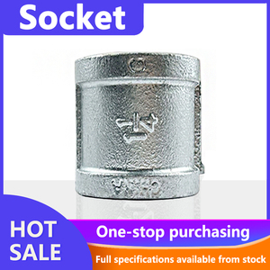 Wholesale <strong>Gi</strong> Pipe Fittings Hot Dip Galvanized BSP Thread <strong>Coupling</strong> Socket for Pipeline Connection System - Product Image 2