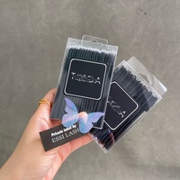 Brosses à Cils Jetables en Plastique Colorées pour Mascara et Extensions de Cils