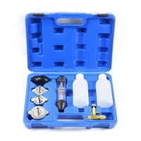 Kit de Prueba de Detección de Fugas de Combustión en Juntas de Culata de Cilindros de CO2 con 3 Adaptadores, Herramienta de Diagnóstico para Automóviles
