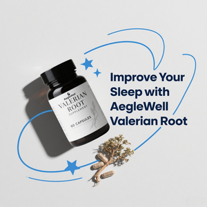 Aeglewell Factory Supply Private Label Extrato De Raiz De Valeriana Orgânica Cápsulas Extrato De Valeriana Suplemento Herbal para Adultos - Product Image 2