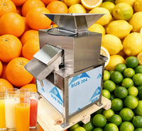 Volledig roestvrijstalen fruitpers-extractor voor ananas, passievrucht en drakenvrucht fabrieken