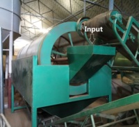 Tamis vibrant pour engrais organique Harbin Dadi Machinery avec moteur pour amendement de sol de compost