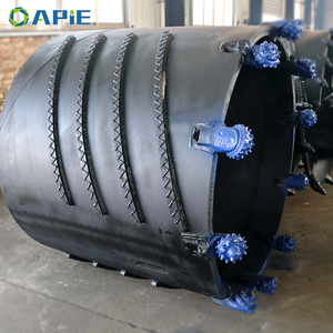 حفر الطريق البناء حفرة دوارة تتراكم الأساس الصخور الحفر الأساسية برميل مع بت الأسطوانة - Product Image 2