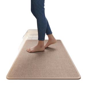 Tapis de sol de cuisine rectangulaire antidérapant absorbant lavable couleur unie pour restaurant - Product Image 2