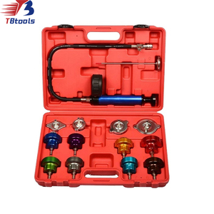 TBTOOLS Car Auto 14pcs Sistema de Arrefecimento Do Radiador Automotivo Pressão Tester Kit Tanque De Água <span class=keywords><strong>Detector</strong></span> Vazamento Sistema de Arrefecimento Conjunto TB133 - Product Image 2
