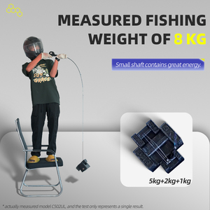 Daqingfeng <span class=keywords><strong>MK</strong></span> เบ็ดตกปลาคาร์บอนไฟเบอร์น้ำหนักเบามาก1-8กรัมเหยื่อล่อปลาเทราท์แบบหมุนคันเบ็ดน้ำหนักเบาเป็นพิเศษ - Product Image 6