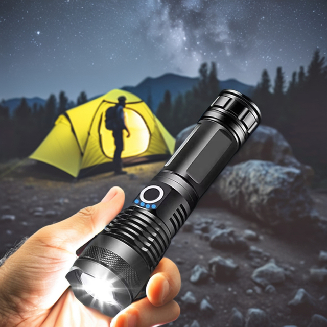 Super Bright Flashlight 1000 Lumen High Power Flashlight Torch Convoy C8 Plus Led Waterproof Security Flashlights