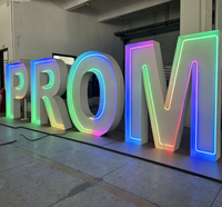 Lettres lumineuses LED personnalisables pour proposition de mariage et fête