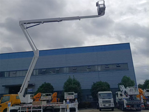 Camión con Plataforma Elevadora JMC de 16-32 m, Plataforma de Trabajo Aérea Montada en Camión, Brazo Telescópico, Motor Diésel, Operación Ligera - Product Image 5