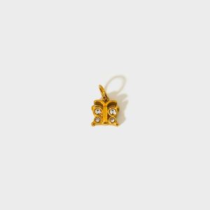 Pendentif en pierres précieuses, service de bijouterie sur mesure, design à bande ouverte, couleur industrielle durable - Product Image 1
