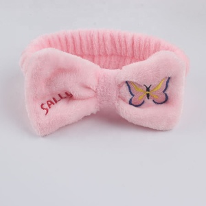 Bandeau Spa élastique Boho avec nœud papillon pour femme Style bohème <span class=keywords><strong>chic</strong></span> confortable et élégant - Product Image 2
