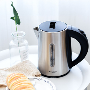 For New Hotel Low <strong>Wattage</strong> 304 Stainless Steel Electric <strong>Kettle</strong> 220V Automatic Shut-off Boil-Dry Protection 0.6L CE Certified - Product Image 1