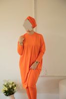 Burkini de bain musulman personnalisé pour femme, maillot de bain islamique, grandes tailles, tenue de bain modeste pour femme