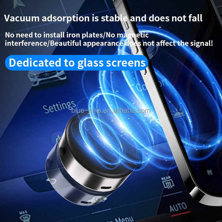 Custom Universal Vacuum Suction Magnet Car Phone Holder Adhesive Travel Smart Phone Mount for Cars