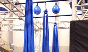 Terrain de jeu intérieur <span class=keywords><strong>ninja</strong></span> taille personnalisée <span class=keywords><strong>ninja</strong></span> <span class=keywords><strong>warrior</strong></span> course d'obstacles pour enfants slackline - Product Image 4