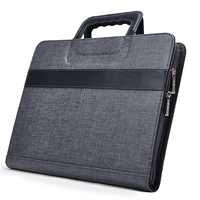 Étui de protection en cuir de luxe aspect lin, organiseur, porte-documents design avec presse-papiers pour iPad Air iPad Pro