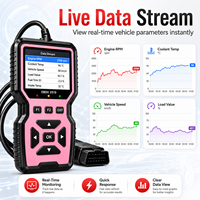 Escáner de Diagnóstico Automotriz OBD2 V519, Lector de Códigos de Error del Motor, Herramienta de Borrado de DTC, Transmisión de Datos en Tiempo Real, Probador de Escaneo Automático para Reparación de Automóviles