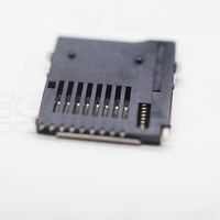 Micro-SD-Speicherkartensteckplatz für Automotive-Sockel Push-TF-SD-Kartensteckplatz Push-Typ SMD-T-Flash-Amphenol-Anschlussklemmen