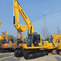 Excavatrice Komatsu PC200-8 MO N1 d'occasion avec moteur d'origine SAA6D107E, valeur résiduelle élevée, idéale pour le marché de la location à l'étranger