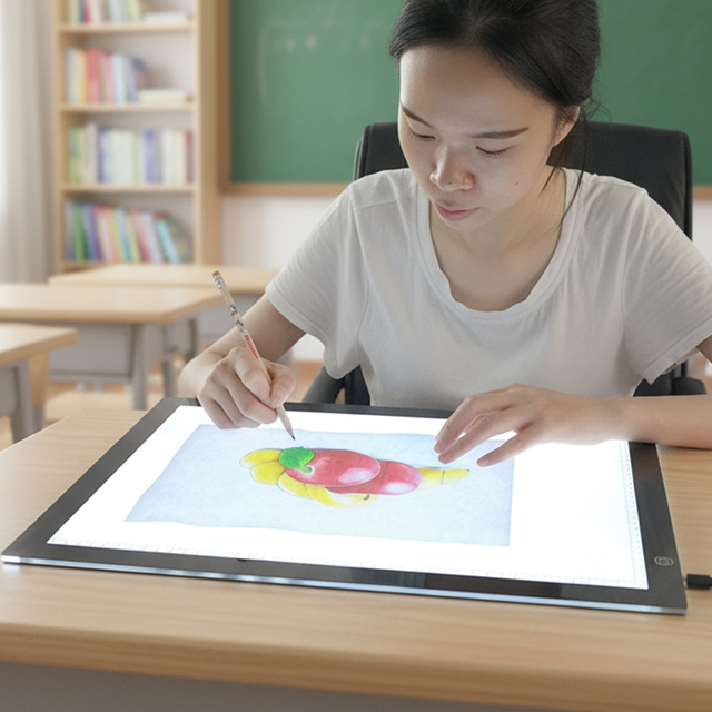 4 Level Dimmable Led Light Pad Drawing Board Pad Tracing Light Box Eye Protection E