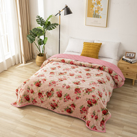 Tout neuf, haute qualité, quantité Minimum de commande, 1 pli, couverture en vison raschon de style coréen