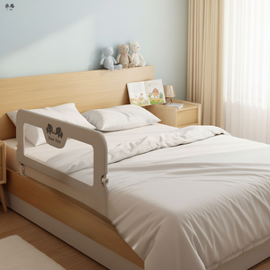 Barrière <span class=keywords><strong>de</strong></span> sécurité latérale pliable pour <span class=keywords><strong>bébé</strong></span>, protection respirante pour <span class=keywords><strong>lit</strong></span> d'enfant, pare-chocs <span class=keywords><strong>de</strong></span> <span class=keywords><strong>lit</strong></span> pour <span class=keywords><strong>lit</strong></span> Queen Size - Product Image 6