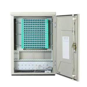 Factory Direct Supply Distribution Box Odf Enclosure Outdoor Fiber Optic Cabinet 288 Core Wall Mount