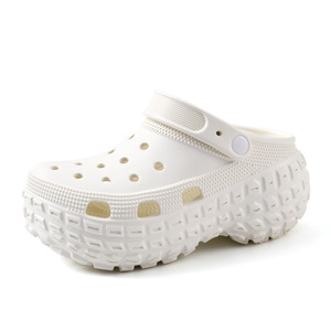 Women's EVA <b>Clogs</b> Non Slip Breathable Height Increasing Beach Shoes White 35-45 - Product Image 5