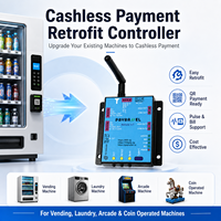 Controlador de Pago sin Efectivo para Máquinas Expendedoras, Lavanderías, Máquinas de Arcade y Equipos que Funcionan con Monedas