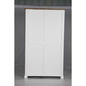 ตู้เสื้อผ้าห้องนอน Muro สีขาวและสีขาวธรรมชาติ ตู้ข้างสไตล์โมเดิร์นหรูหรา ผลิตภัณฑ์ทำมือ ขายส่งสำหรับห้องรับประทานอาหาร - Product Image 3