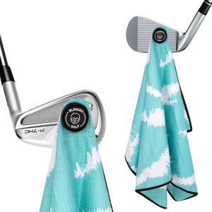 Toallas de Golf de Microfibra con Clip Magnético, Logotipo Personalizado, MOQ Bajo, Fabricante de Toallas de Golf Magnéticas - Product Image 1