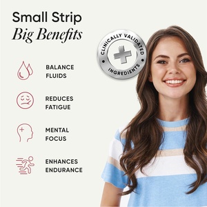 Năng lượng ngay lập tức Dải uống trà xanh Caffeine, chất điện giải thiết yếu và vitamin cho sức bền, dải năng lượng hydrat hóa thể thao - Product Image 2